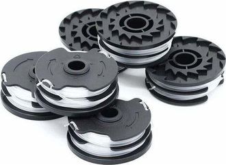 OEM Carrete De Repuesto Para Cortac&eacute;spedes Inal&aacute;mbricos Lidl Parkside (prta 20-li, Prt 550, Prt 300) - 1,6 Mm, 2 X 4 M, Paquete De 6