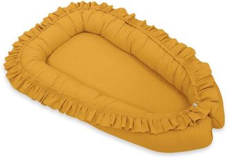 OEM Arrullo Para Beb&eacute; Premium Con Volantes My Sweet Baby - Mostaza