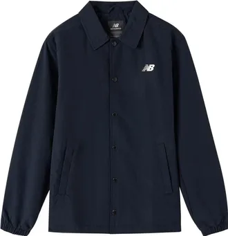 New Balance Essentials Coaches Jacket Asia Sizing Black NAA1V013-BK