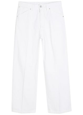 Christophe Lemaire Wide-leg Denim Jeans - White - XL