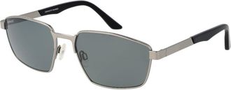 Serengeti Eyewear Gray Metal Mens Sunglasses