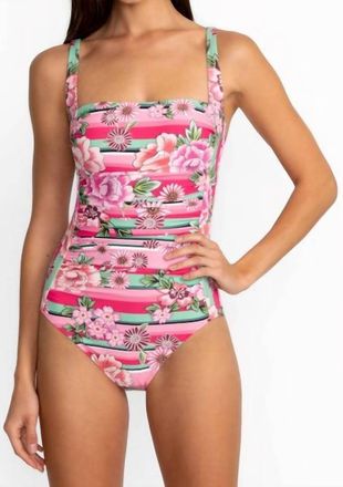 Johnny Was Ruched One Piece In Bocardi