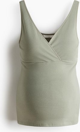 H&M MAMA Still-Tanktop - Green