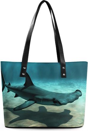 Generic Hammerhead Shark Tote Bags for Women Cute Shoulder Purses Handbags
