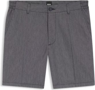BOSS Stretch-cotton shorts in a modern fit