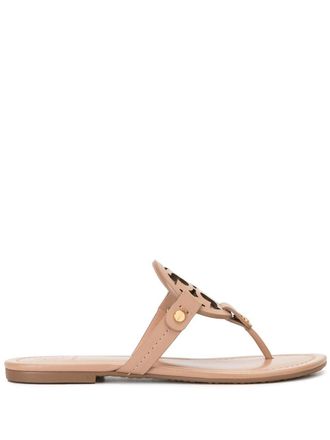 Tory Burch Sandali con cinturino a T - Toni neutri