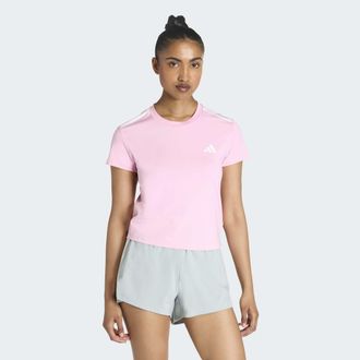 adidas T-Shirt ADIDAS PERFORMANCE HYPERGLAM 3-STREIFEN, Damen, Gr. XXL, true pink, Obermaterial: 88% Polyester, 12% Elasthan, Rundhals, Shirts T-Shirt