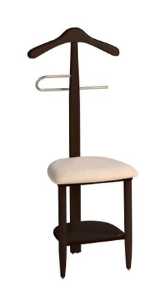 HERDASA Gal&aacute;n-silla de madera de haya wengu&eacute; 105x45x41 cm
