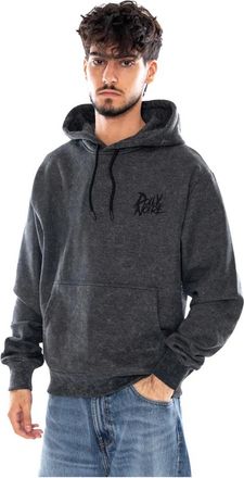 Dolly Noire Heaven Falls Hoodie - Heren - Hoodies - Zwart - M - Katoen - Hoodies & sweatvesten