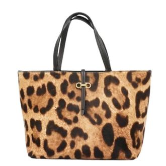 Ferragamo Pre-owned Tote Bags, female, Brown, Size: ONE SIZE Pre-owned Tote Bag