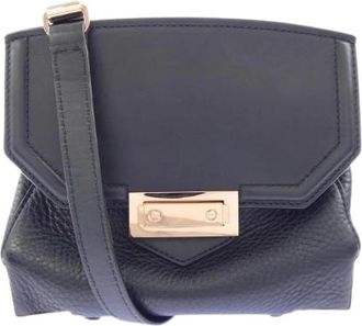 Alexander Wang Pre-owned Crossbody Bag - Dames - Vintage Schoudertas - Blauw - ONE Size - Leer - Vintage