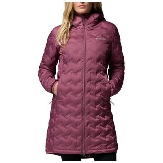 Columbia Delta Ridge II Long Down Jacket Daunenjacke f&uuml;r Damen | lila