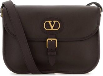 Valentino Garavani Dark Brown Antibes Crossbody Bag