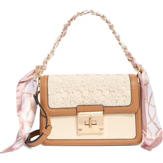【ALDO】キルト&アニマル柄☆Hennah☆トップハンドル2wayバッグ ALDO】キルト&アニマル柄☆Hennah☆トップハンドル2wayバッグ