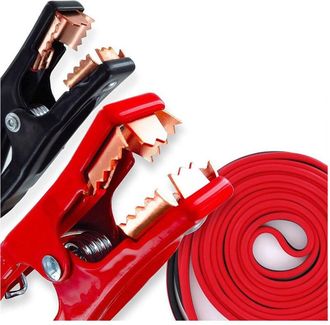 Trade Shop Trade Shop - Cavi Collegamento Batteria 500 Amp Jumper Avviamento Auto Camper Camion Moto