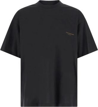 Wooyoungmi T-shirt Grafica Scenery - - Tops - Uomo - Nero - M