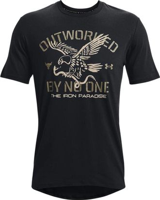 Under Armour Project Rock Outworked T-shirt Black 1370490-001