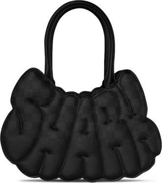 Sprayground Borsa tote Spritz a forma di squalo - Nero