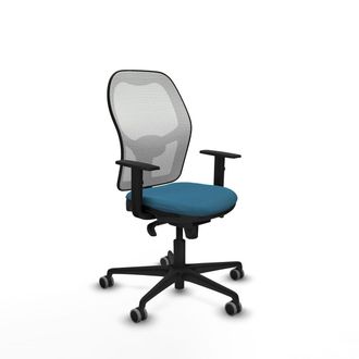Piqueras y Crespo Piqueras Y Crespo Jorquera Silla De Oficina Blanco Verde Petr&oacute;leo