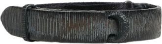 Orciani Interlocking Fastening Leather Belt