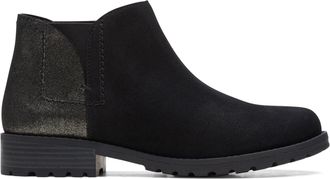 Clarks Womens Clarkwell Demi Chukka Boot, Black Interest, 4.5 UK
