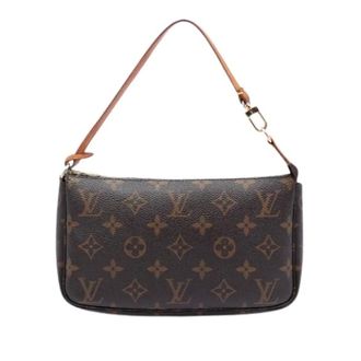 Louis Vuitton Pre-owned Shoulder Bags, female, Brown, Size: ONE SIZE Pre-owned Vintage Shoulder Bag