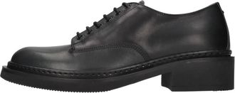 Pantanetti Lage schoenen - Dames - Veterschoenen - Zwart - 39 EU - Leer - Schoenen