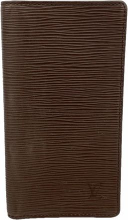 Louis Vuitton Mocha Long Bill Wallet (Bi-Fold) (Pre-Owned)
