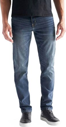 DEVIL-DOG Dungarees Relaxed Fit Straight Leg Jeans In Rocky Face