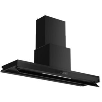 Silverline 3129 Inside 3 Cappa aspirante a parete Nero 628 m&sup3;/h
