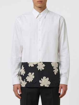 Dries Van Noten Camicia Dries Van Noten in misto cotone patchwork