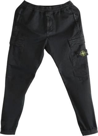 Stone Island Hombre, Pantalones, Negro, Talla: W31