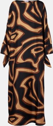 Pucci Labirinto silk satin kaftan