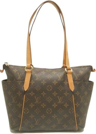 Louis Vuitton Pre-owned Monogram Tote Bag - Dames - Vintage Shopper - Bruin - ONE Size - Vintage