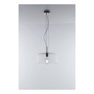 Netlighting Gibus Transparent Glass Dome Pendant Clear E27