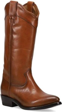Frye Womens Frye Billy Daisy FR40561 Caramel Leather Western Boots VER1275