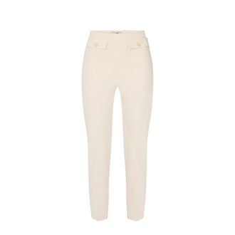 Elisabetta Franchi Donna, Pantaloni, Beige, S, new