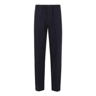 Lardini Straight Trousers, male, Blue, Size: XL Palu Trousers