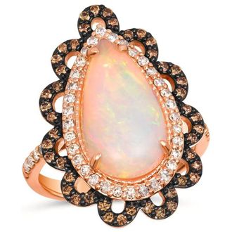 Le Vian Ladies Opal Rings set in 14K Strawberry Gold