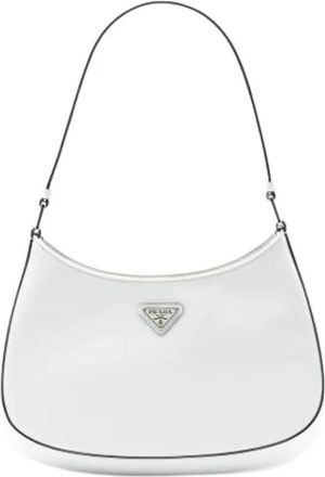 Prada Pre-owned Shoulder Bags, female, White, Size: ONE SIZE Pre-owned Vintage Shoulder Bag