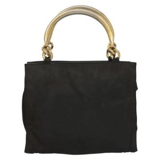 Prada Pre-owned Nylon handbags - Dames - Vintage Shopper - Zwart - ONE Size - Nylon - Vintage
