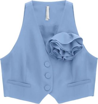 Imperial Gilet - Dames - Gillet - Blauw - M - Kostuums
