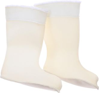 Yarnow Walking Boot Accessories Socks for Rain Boots Hunter Socks White
