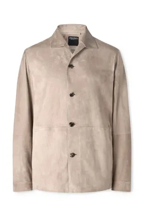 Ermenegildo Zegna Suede Chore Jacket