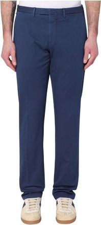 Santaniello Katoenmix Broek - Heren - Chinos - Blauw - S - Katoen - Broeken