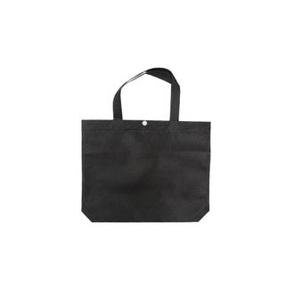 Generic Tote Pouch with Handle, Multi-color Handbag, Reusable Non Woven Fabric Shopping Bag, Large Capacity Grocery Storage Bag(26cm,black)