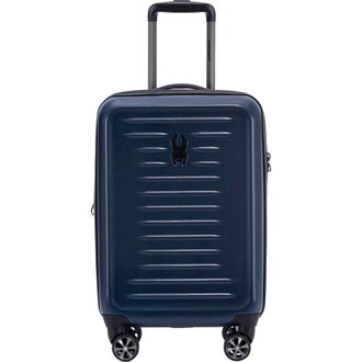 Spyder Rails 20 Inch Expandable Hardside Upright Suitcase in Carbon Blue at Nordstrom