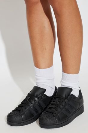 adidas Sports Shoes SUPERSTAR II, Womens, Black
