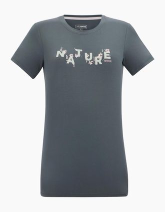 Regatta Womens Regatta Womens/Ladies Fingal Flowers Stretch T-Shirt - Grey - Size: 18