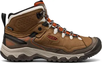 Keen Mens Targhee IV Mid Waterproof Hiking Boots Brown 10.5